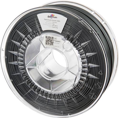 Spectrum Filaments 80096smart ABS Filament ABS schlagfest 1.75mm 1000g Dark-Grey, Dunkelgrau, Grau 1 von Spectrum Filaments