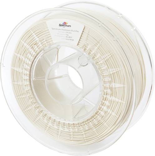 Spectrum Filaments 80421 PLA Pro Filament PLA Pro schlagfest 1.75mm 1000g ivory beige, Beige 1St. von Spectrum Filaments