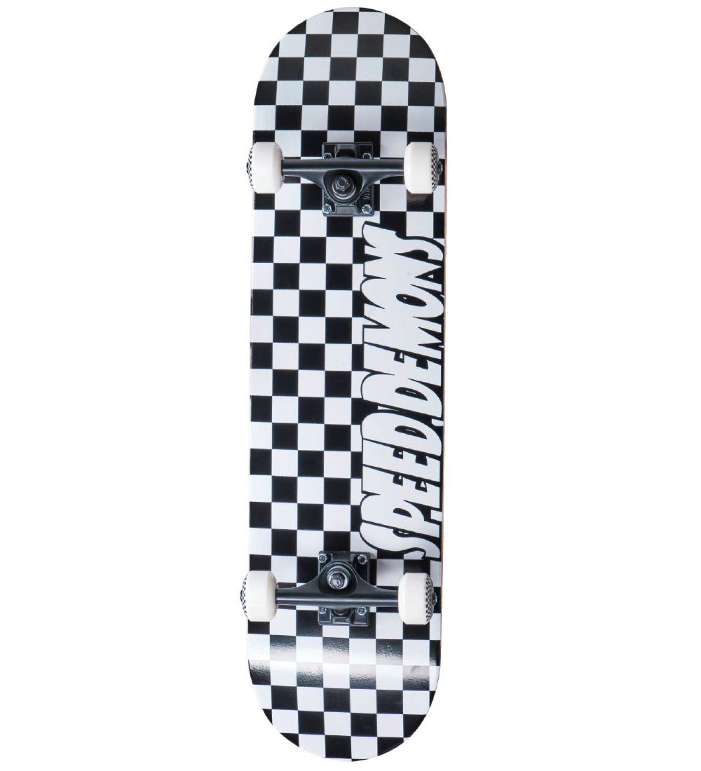 Speed Demons Skateboard - 8 '' - Checkers Complete - Checkers - Speed Demons - One Size - Skateboards Speed Demons Skateboard - 8 '' - Checkers Complete - Checkers - Speed Demons - One Size - Skateboards von Speed Demons