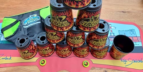 Speed Stacks Gen 4 Set Fire mit Matte von Speed Stacks