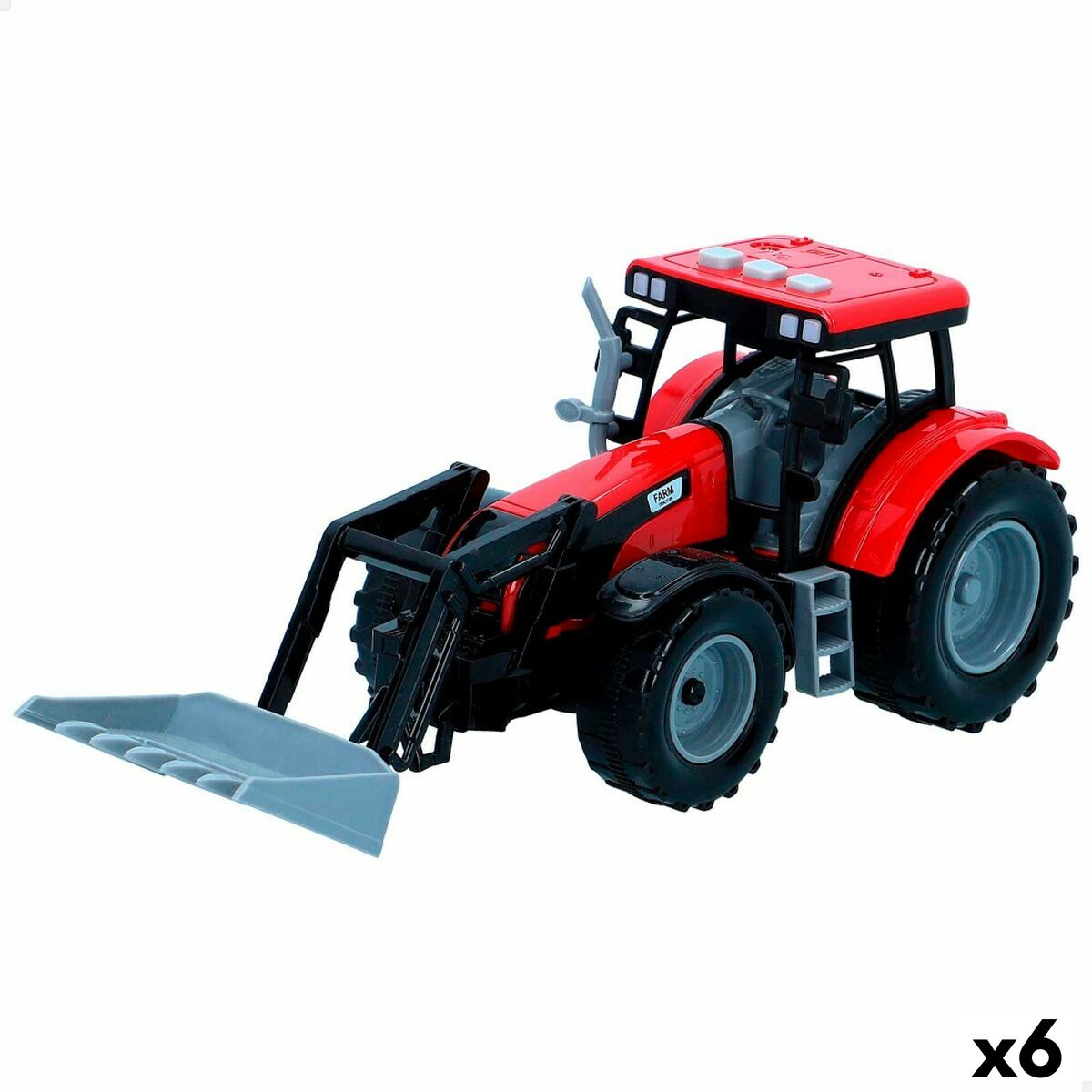 Traktor mit Schaufel Speed & Go 24,5 x 10 x 8,5 cm (6 Stück) von Speed & Go