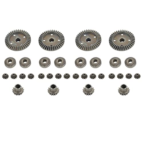 Speesy 2X Metall Getriebe 38T 24T 15T 12T Differentialantriebsräder für A959 A969 A979 K929 A959B 1/18 RC Auto Teile von Speesy