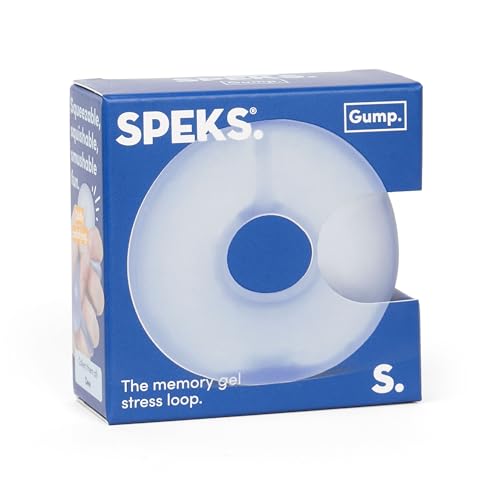 SPEKS Gump Loop | Dew | Ultra Soft Squishy Fidget Toy für Erwachsene & Jugendliche | Handflächengröße Spaß Stressabbau & Schreibtischspielzeug | Quetschbare Memory Loop mit Gelfüllung SPEKS Gump Loop | Dew | Ultra Soft Squishy Fidget Toy für Erwachsene & Jugendliche | Handflächengröße Spaß Stressabbau & Schreibtischspielzeug | Quetschbare Memory Loop mit Gelfüllung von Speks