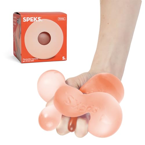 Speks Jumbo Gump Stressball | Seidig weiches Memory-Gel | Squishy Fidget Spielzeug für Teenager und Erwachsene | Riff von Speks