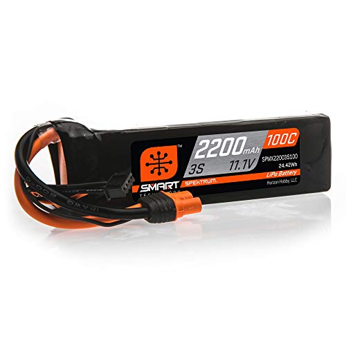 11,1 V 2200 mAh 3S 100C Smart LiPo-Akku: IC3 11,1 V 2200 mAh 3S 100C Smart LiPo-Akku: IC3 von Spektrum