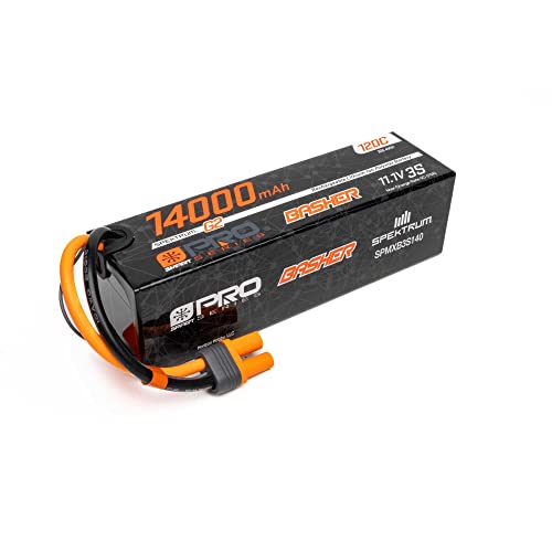 Spektrum 11.1V 14000mAh 3S 120C Smart G2 Pro Basher LiPo Battery: IC5 von Spektrum