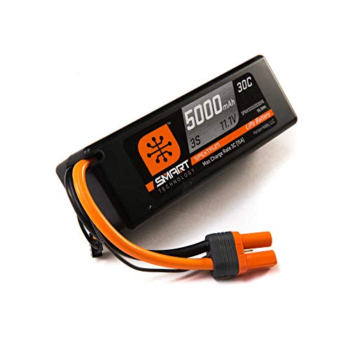 11,1 V 5000mAh 3S 30C Smart Hardcase LiPo-Akku: IC5 von Spektrum