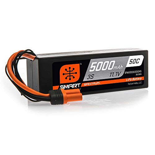 11,1 V 5000mAh 3S 50C Smart Hardcase LiPo-Akku: IC5 von Spektrum