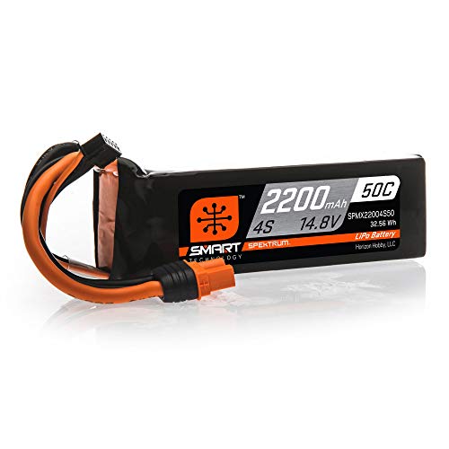 14,8 V 2200 mAh 4S 50C Smart LiPo-Akku: IC3 von Spektrum