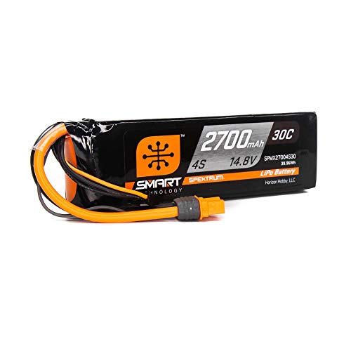 14,8 V 2700 mAh 4S 30C Smart LiPo-Akku: IC3 von Spektrum