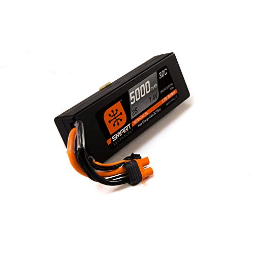 7,4 V 5000mAh 2S 30C Smart LiPo Hardcase Akku: IC3 von Spektrum