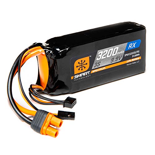 9,9 V 3200 mAh 3S 15C Smart LiFe-ECU Akku: Universal-Empfänger, IC3 von Spektrum