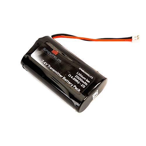 Spektrum 2000mAh 7.4V 2S Li-Ion RC Radio Transmitter Akku Pack: passend für DX9, DX8, DX7S, DX6R, DX5R, DX5 Pro von Spektrum