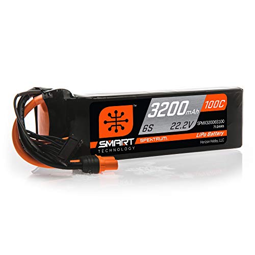 Spektrum 22.2V 3200mAh 6S 100C Smart LiPo-Akku: IC5, SPMX32006S100 von Spektrum