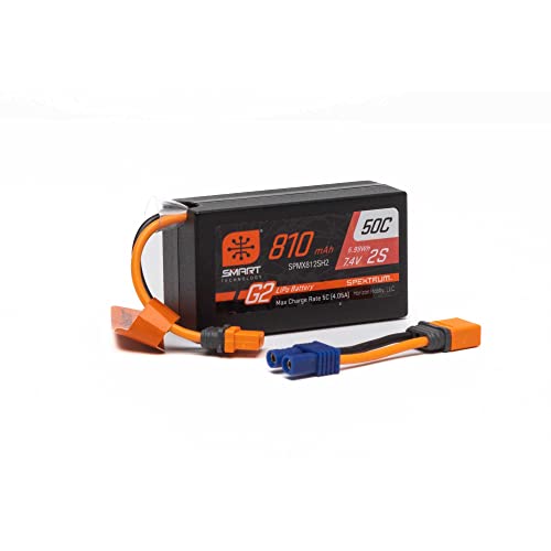 Spektrum 7.4V 810mAh 2S Smart G2 50C LiPo: IC2 von Spektrum