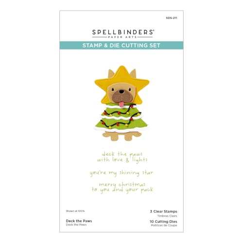 Deck The Paws Stempel- und Stanzformen-Set aus der Merry Mischief-Kollektion Deck The Paws Stempel- und Stanzformen-Set aus der Merry Mischief-Kollektion von Spellbinders