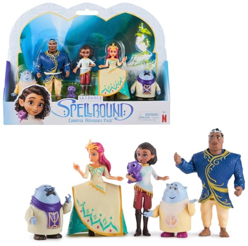 Spellbound, Lumbria Geschenkset mit 6 Spielfiguren zum Sammeln, aus dem Netflix-Film, Spielzeug für Kinder ab 6 Jahren von Spellbound