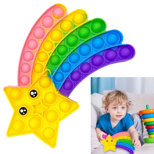 Pop It Baby,Silikon Popit Fidget Toy,Spielzeug Anti-Stress,Pop Its Spielzeug,Sensorik Bubble Fidget Popper,Poppit für Menschen mit Autismus,ADHS,Angststörungen,Kinder und Erwachsene von SpetngSake