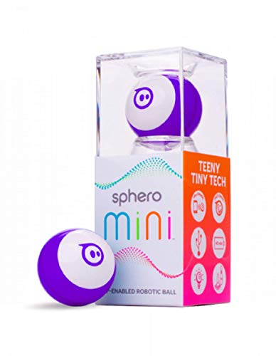 Sphero M001PURW Mini Lila: App-gesteuerter Roboterball, STEM-Lern-und Codierspielzeug, Alter ab 8, Violett, S von Sphero