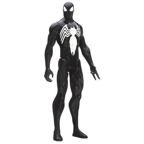 Spider-Man Marvel Ultimative Titan-Heldenserie Black Suit Figur – 30,5 cm von SPIDER-MAN