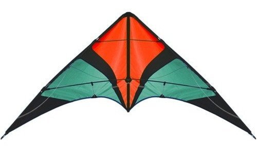 Spiderkites 020019 Wingman Drachen, Orange, 150 x 62 cm von Spiderkites