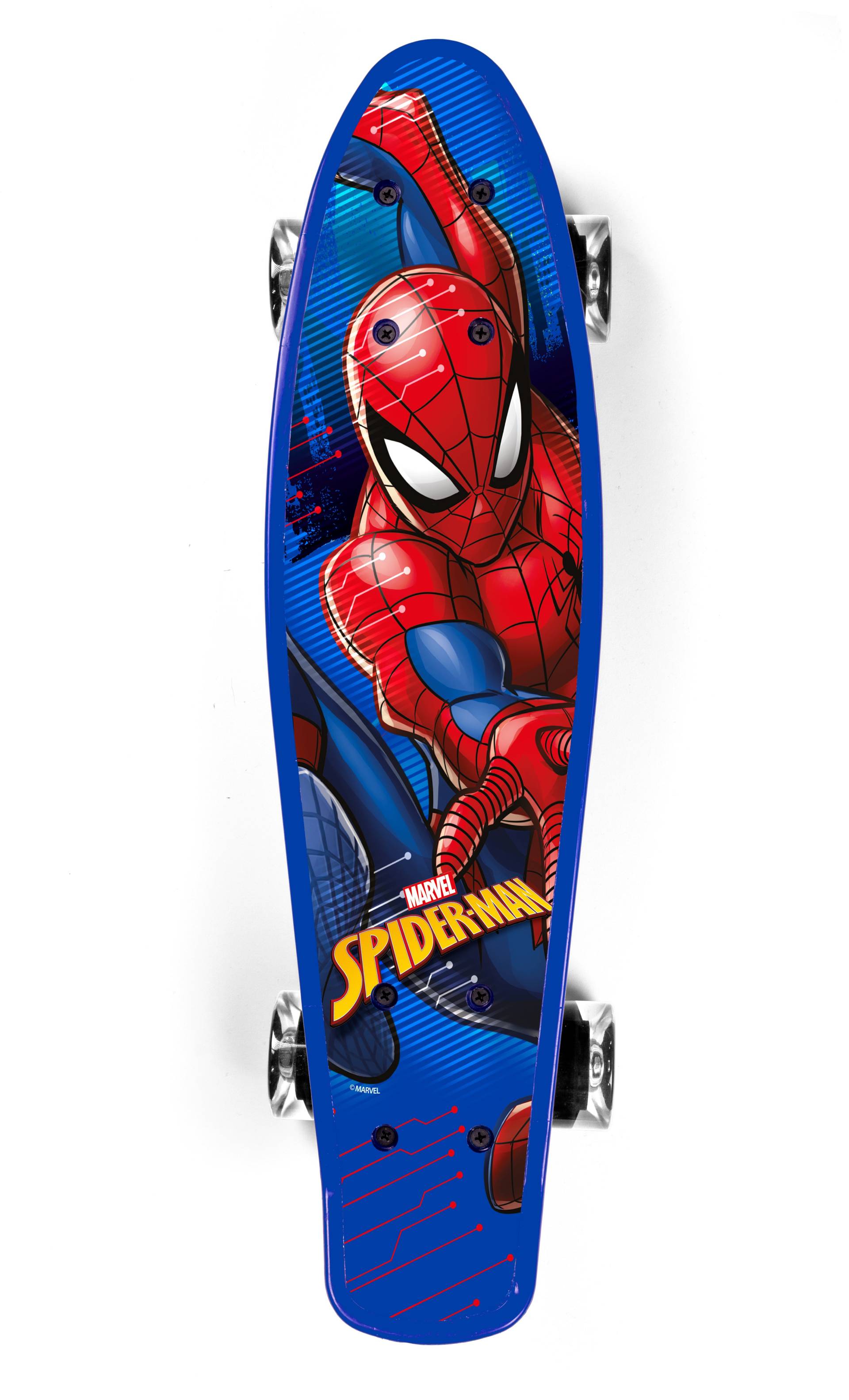 Marvel Spider-Man Pennyboard Skateboard von Spiderman