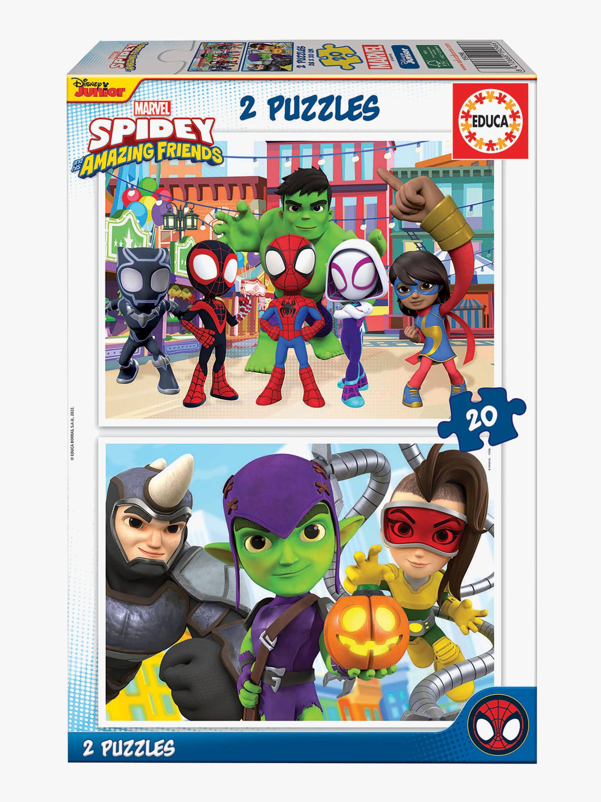 Spidey and His Amazing Friends Puzzles 2x20 Teile Spidey and His Amazing Friends Puzzles 2x20 Teile von Spidey And His Amazing Friends