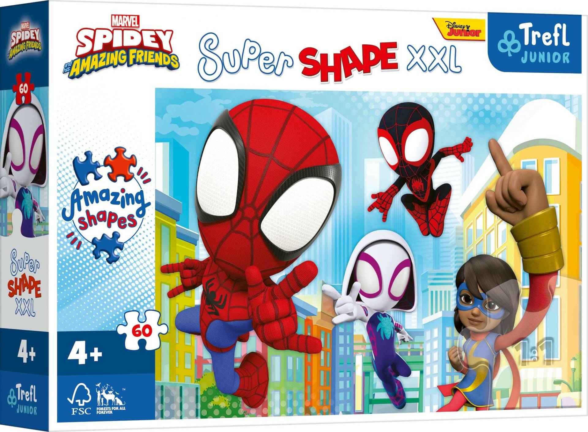 Trefl Junior Spidey And His Amazing Friends XXL Puzzle 60 Teile von Spidey And His Amazing Friends