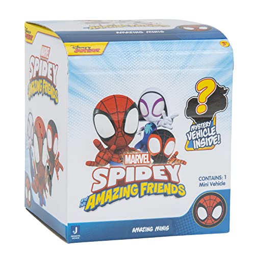 Jazwares Spider-Man Spidey Amazing Friends Mystery Vehicle Sammelfahrzeug SNF0045 von Spidey and his Amazing Friends