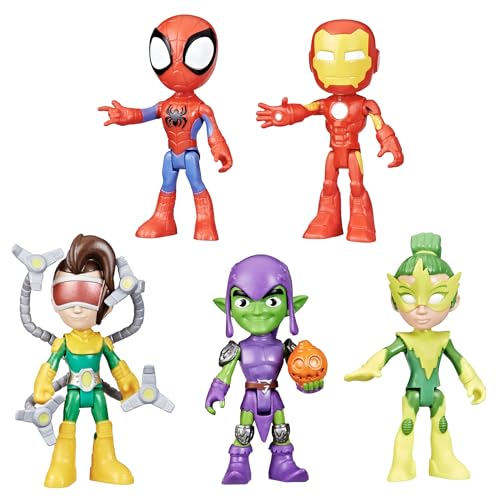 Marvel Spidey und Seine Super-Freunde, Freunde & Schurken Set, Action-Figurenset von Hasbro