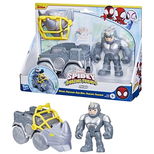 SPIDEY AND HIS AMAZING FRIENDS Marvel Rhino Wrecker Spielzeugset SPIDEY AND HIS AMAZING FRIENDS Marvel Rhino Wrecker Spielzeugset von Spidey and his Amazing Friends