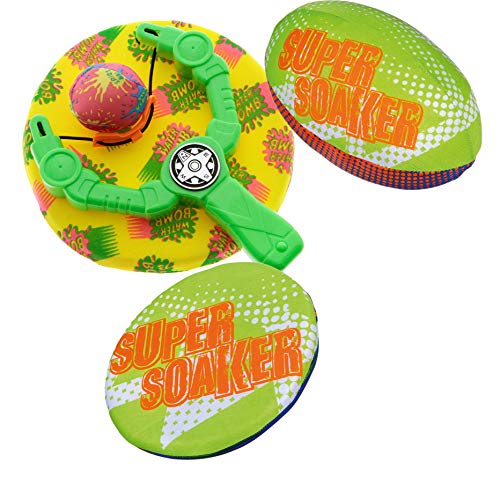 Splash Ball Set Nerf Wasserbombe mit Frisbee Schleuder Scheibe uvm von Spiel AG