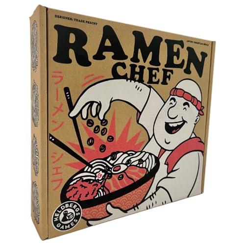 Heldbergs Games Ramen Chef – Das kreative Flip-Memo-Spiel für Ramen-Fans! Erlebe Japanisches Design, ideal für Erwachsene und Familien ab 8 Jahren von Heldbergs