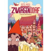 Asmodee SKED0019 - Zwergendorf, Das Zwergen-Zieh-und-Zeichenspiel, Familienspiel, Skellig Games von Asmodee