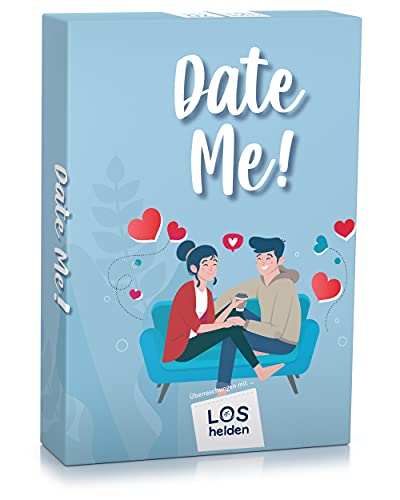 Spielehelden Date me! | Die lustige Losbox für Paare | Geschenke für Männer | Paarspiel für kreativen Date-Spaß | Geschenk Mann | Partner Geschenke von Spielehelden