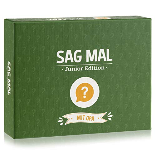 Spielehelden Sag mal mit Opa - Junior Edition ab 8 Jahre, Opa eine Freude Enkel oder Enkelin - Geschenkideen von Spielehelden