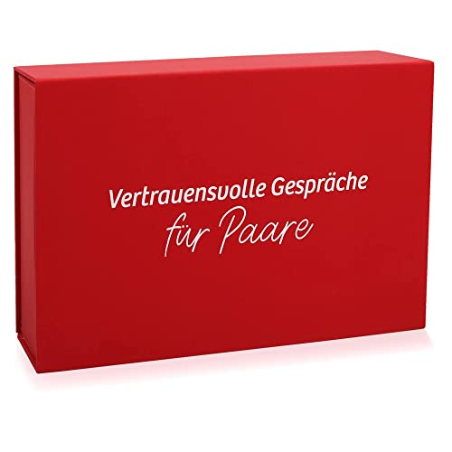 Spielehelden Vertrauensvolle Gespräche für Paare | Edle Geschenkbox Ich Liebe Dich | Geschenke für Freund | Geschenke für Männer & Frauen | Romantische Pärchen Geschenke | Partner Geschenke von Spielehelden