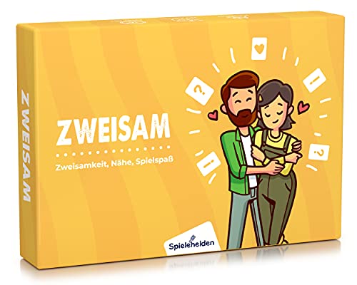 Spielehelden Zweisam | Beziehungs Geschenke Männer & Frauen | Partner Geschenke | Romantische Geschenke | 100 + romantische Aufgaben für mehr Zweisamkeit | Spiel für Paare von Spielehelden