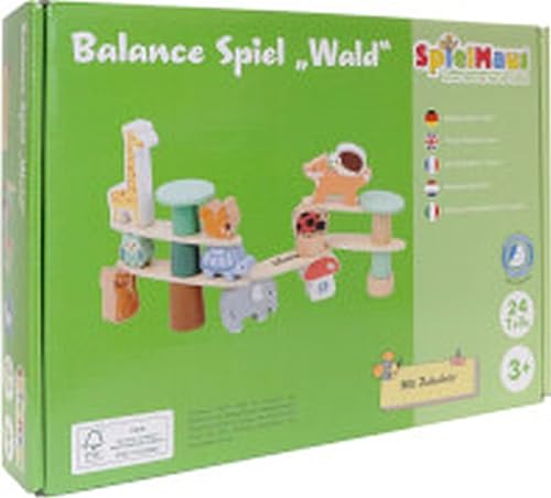 Holz Balance Spiel Wald, 24 Teile von Spielmaus