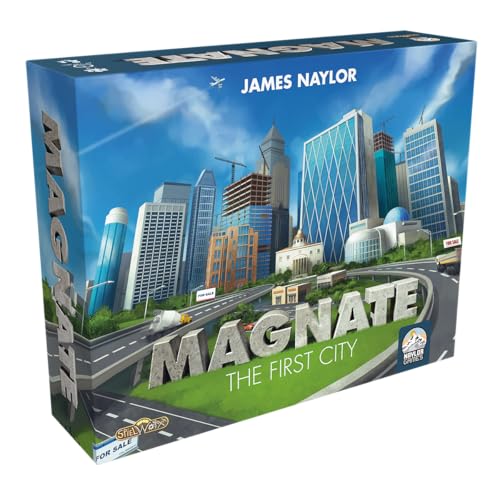 Spielworxx, Magnate: The First City, Kennerspiel, Strategiespiel, 1-5 Spieler, ab 10+ Jahren, 60-120 Minuten, Deutsch Spielworxx, Magnate: The First City, Kennerspiel, Strategiespiel, 1-5 Spieler, ab 10+ Jahren, 60-120 Minuten, Deutsch von Asmodee