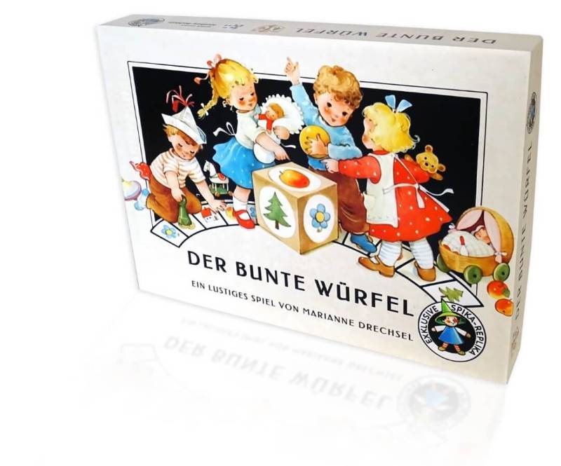 Brettspiel Der Bunte Würfel - Spika Gesellschaftsspiel von Spika