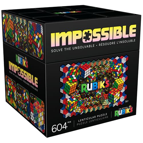 Rubik's Cube Puzzle Rubik's Impossible, 604-teiliges Linsen-Puzzle, ab 14 Jahren Rubik's Cube Puzzle Rubik's Impossible, 604-teiliges Linsen-Puzzle, ab 14 Jahren von Spin Master Games