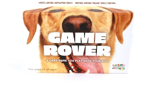 Spin Master Games, SolidRoots Game Rover Das Spiel, das Sie mit Ihrem Hund spielen können, Familienspiele, lustige Spiele, lustige Weihnachtsgeschenke, Hundegeschenke, ab 8 Jahren von Spin Master Games