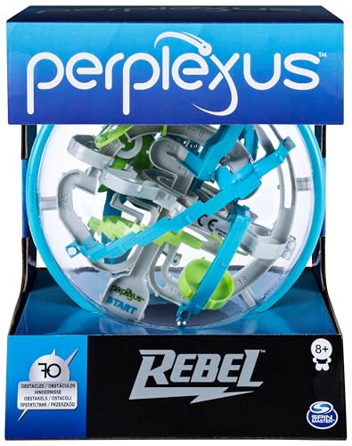 Spin Master Games Perplexus Rebel, 3D-Kugellabyrinth mit 70 Hindernissen - für fingerfertige Perplexus-Fans ab 6 Jahren von PERPLEXUS