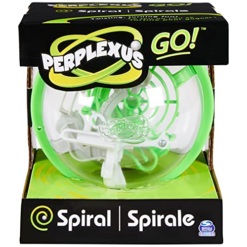 Spin Master Games 6061669, Go Green - 3D-Labyrinth-Spiel - Labyrinthspiel - Spiele - Perplexus GO, Anleitung - Alle Altersgruppen - Kunststoff - Handbetrieben Spin Master Games 6061669, Go Green - 3D-Labyrinth-Spiel - Labyrinthspiel - Spiele - Perplexus GO, Anleitung - Alle Altersgruppen - Kunststoff - Handbetrieben von Spin Master Games