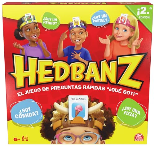 Spin Master Games Kids Game Hedbanz Core Refresh ESP von Spin Master Games