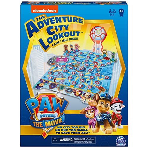 Spin Master Games - PAW Patrol Das Adventure City Lookout Spiel - Das Kinderspiel zu "PAW Patrol: Der Kinofilm" - für 2-6 Spieler ab 4 Jahren Spin Master Games - PAW Patrol Das Adventure City Lookout Spiel - Das Kinderspiel zu "PAW Patrol: Der Kinofilm" - für 2-6 Spieler ab 4 Jahren von Spin Master Games