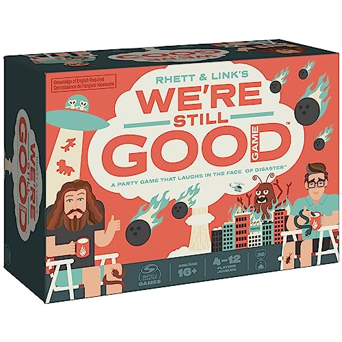 Spin Master Games Rhett & Link, We're Still Good Party Card Game Comedy YouTube Good Mythical Morning Funny Interesting Board Game, for Adults & Teens Ages 16 and up von Spin Master Games