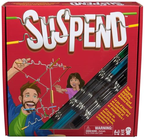 Spin Master Games - Suspend, das große Geschicklichkeitsspiel für die ganze Familie, für 2-4 Spieler ab 6 Jahren Spin Master Games - Suspend, das große Geschicklichkeitsspiel für die ganze Familie, für 2-4 Spieler ab 6 Jahren von Spin Master Games