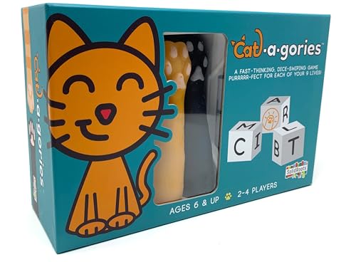 Spin Master Games, SolidRoots Cat-a-gories, Vokabellern-Würfelspiel, Spaß für Familienspielabend, 2-4 Spieler, ab 6 Jahren Spin Master Games, SolidRoots Cat-a-gories, Vokabellern-Würfelspiel, Spaß für Familienspielabend, 2-4 Spieler, ab 6 Jahren von Spin Master Games